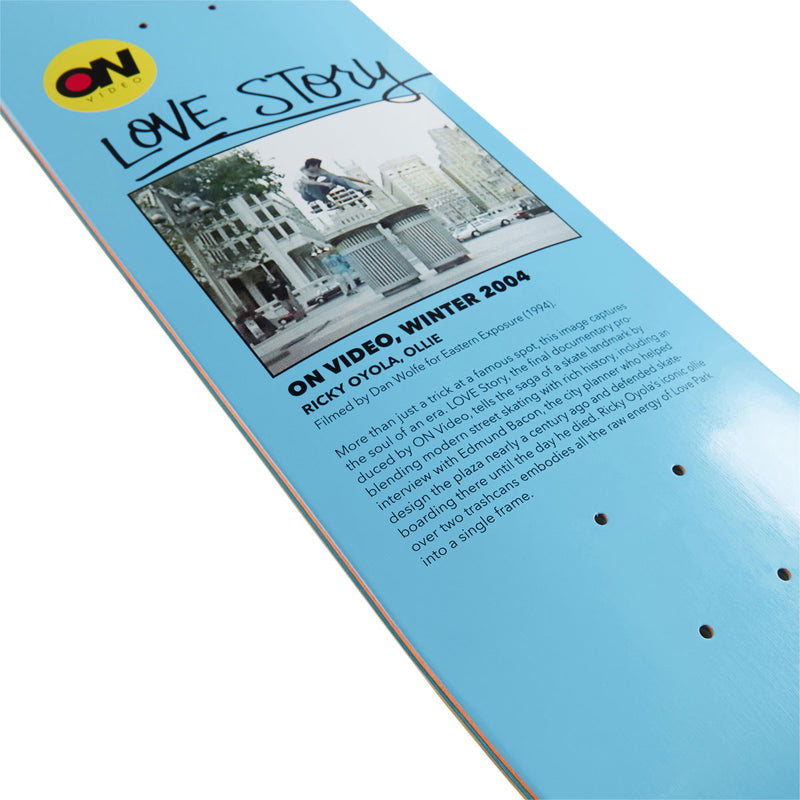 On Video Love Story Skateboard Deck - 8.50"