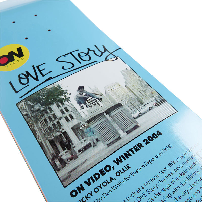 On Video Love Story Skateboard Deck - 8.50"