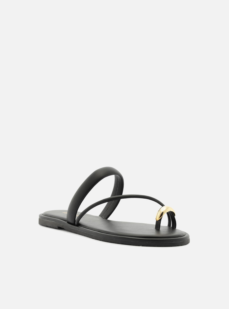 Pamela Leather Sandal Flats S/26