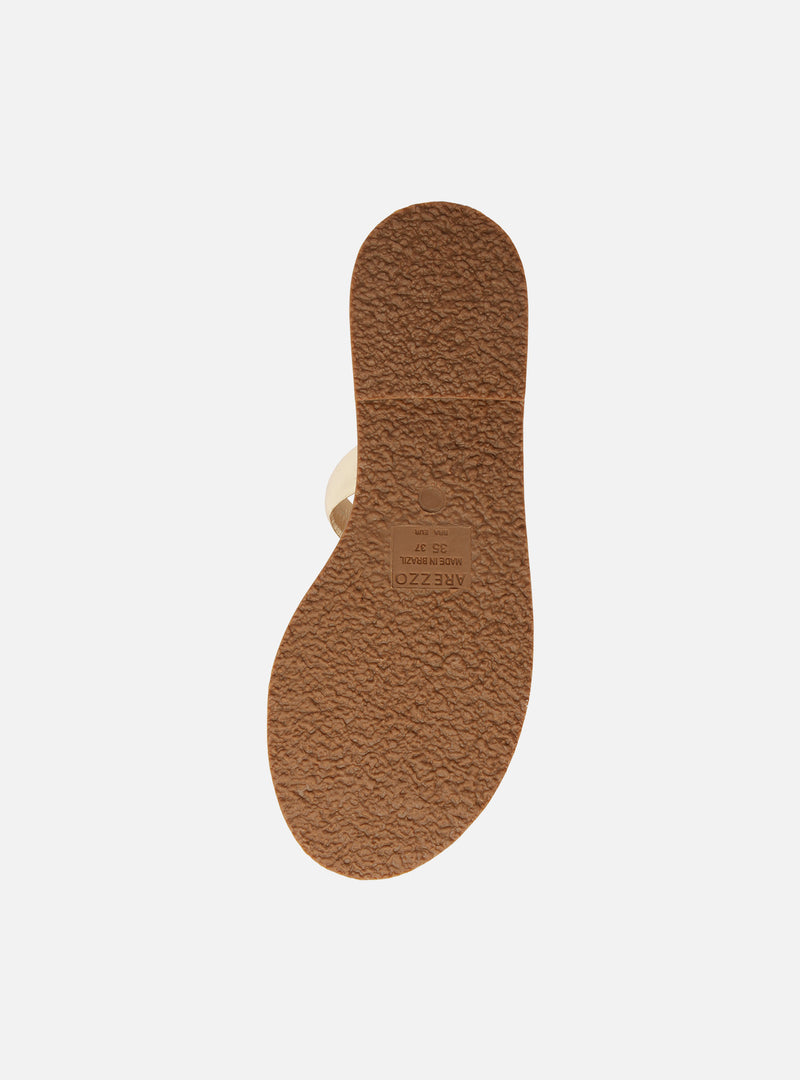 Pamela Leather Sandal Flats S/26