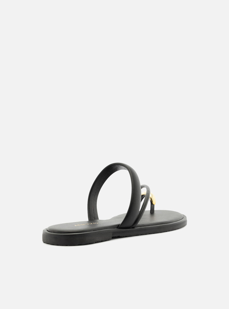 Pamela Leather Sandal Flats S/26