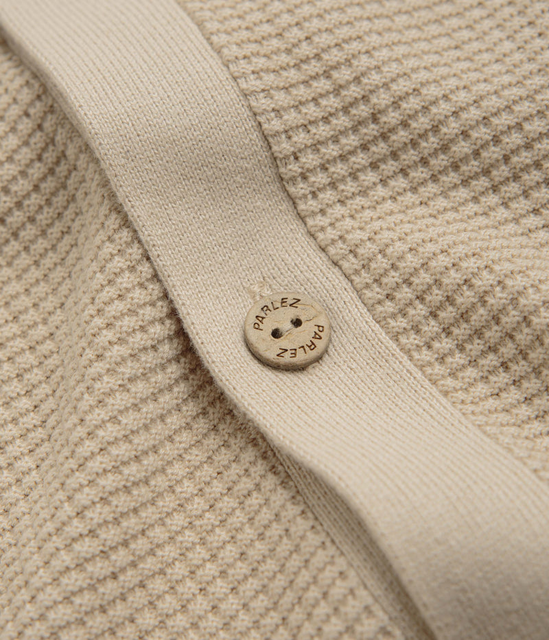 Parlez Arthur Knit Cardigan in Ecru