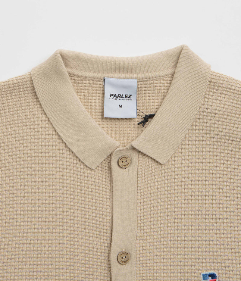 Parlez Arthur Knit Cardigan in Ecru