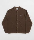 Parlez Arthur Knit Cardigan in Mocha Brown