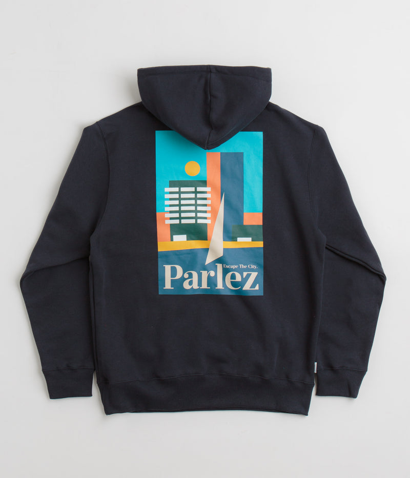 Parlez Chesapeake Hoodie in Navy