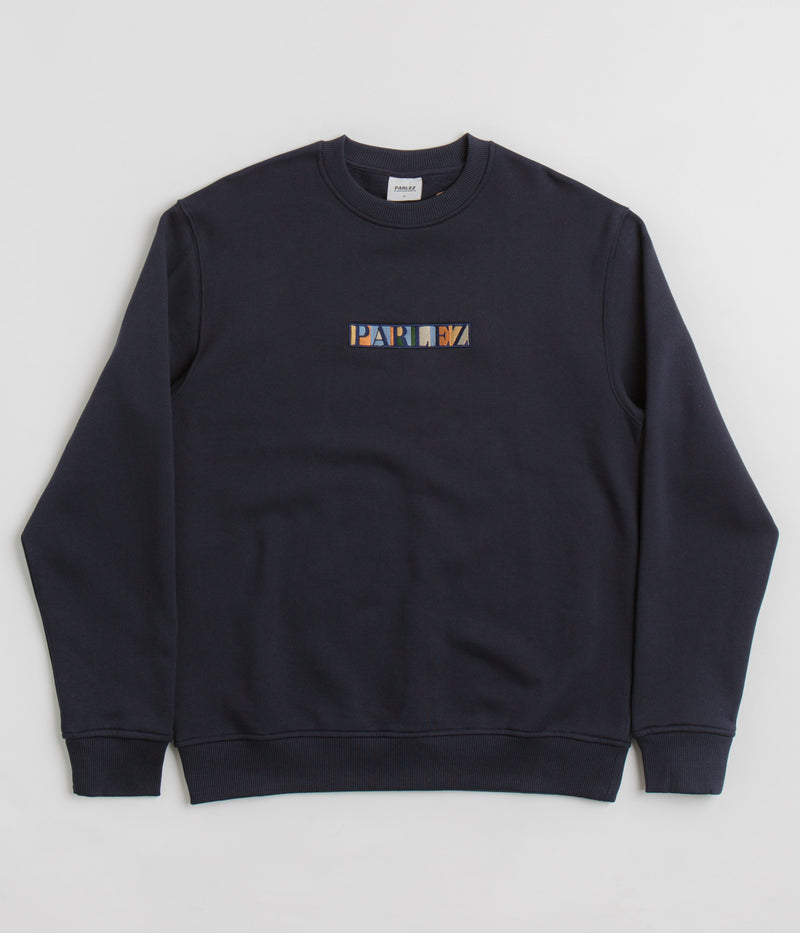 Parlez Felipe Crewneck Sweatshirt in Navy
