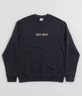 Parlez Felipe Crewneck Sweatshirt in Navy