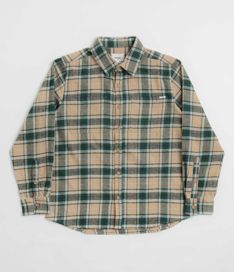 Parlez Fernley Shirt in Green Check