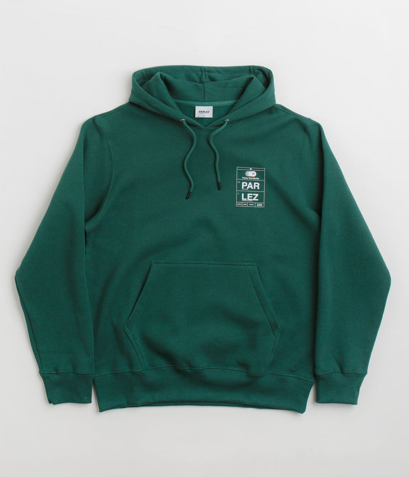 Parlez Layover Hoodie in Deep Green