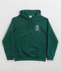 Parlez Layover Hoodie in Deep Green