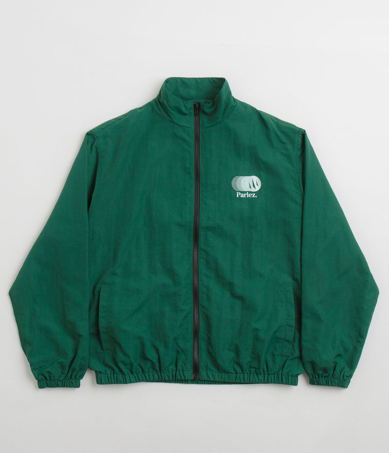 Parlez Myrtle Track Jacket in Deep Green