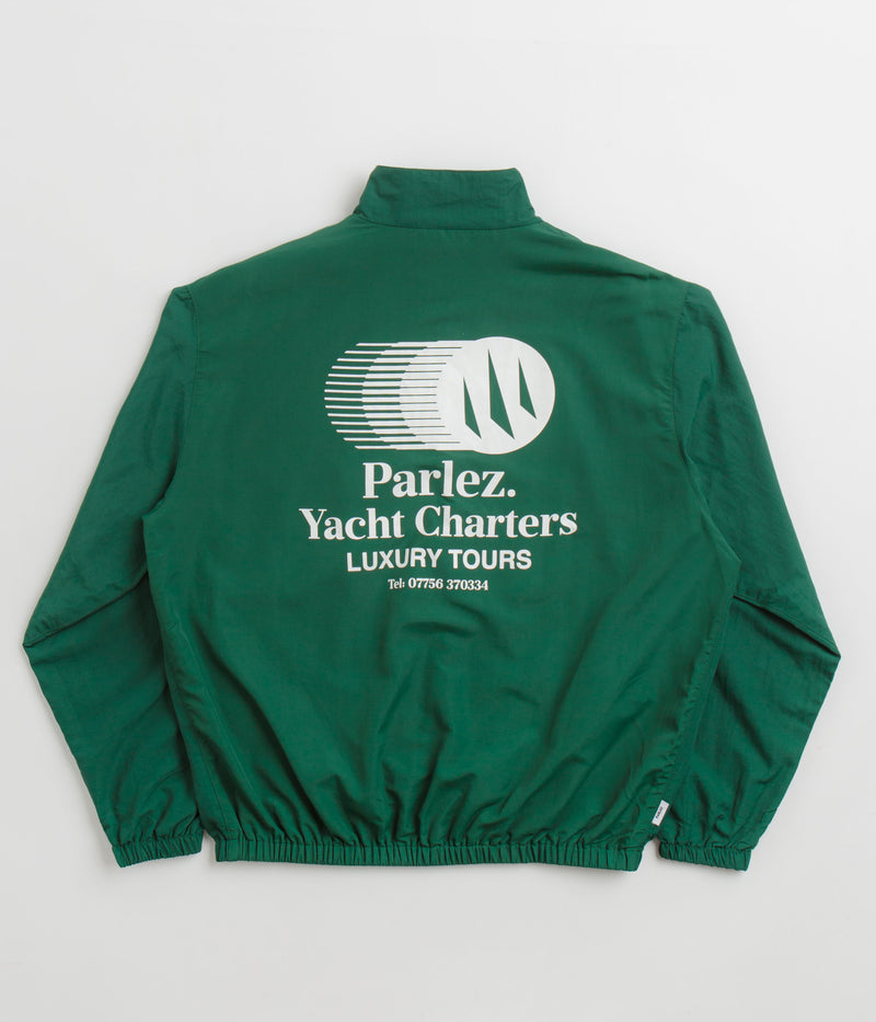 Parlez Myrtle Track Jacket in Deep Green