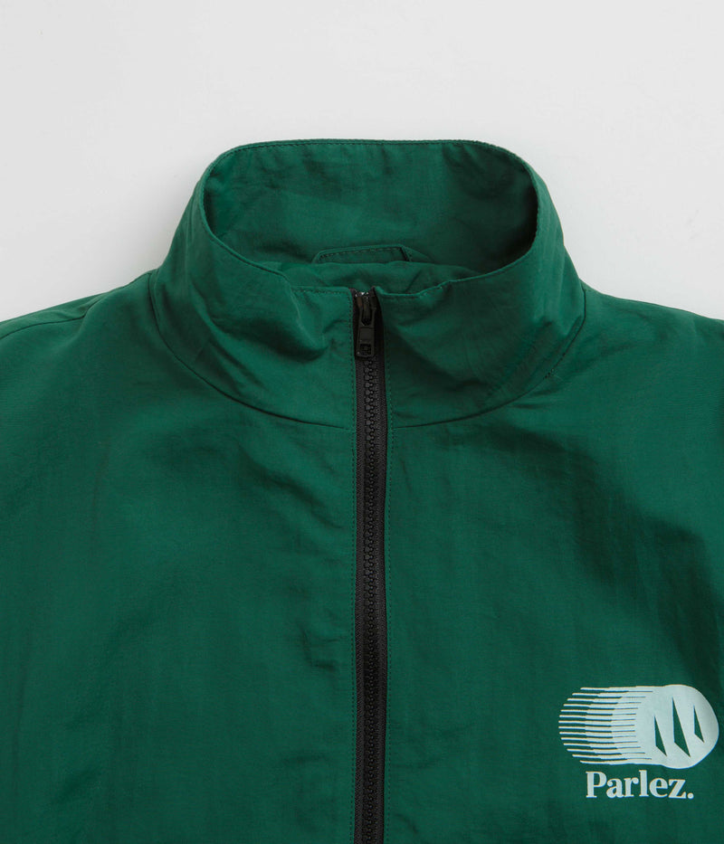 Parlez Myrtle Track Jacket in Deep Green