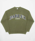 Parlez Phelan Crewneck Sweatshirt in Olive Green