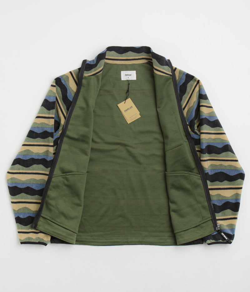 Parlez Pismo Fleece in Black Multi