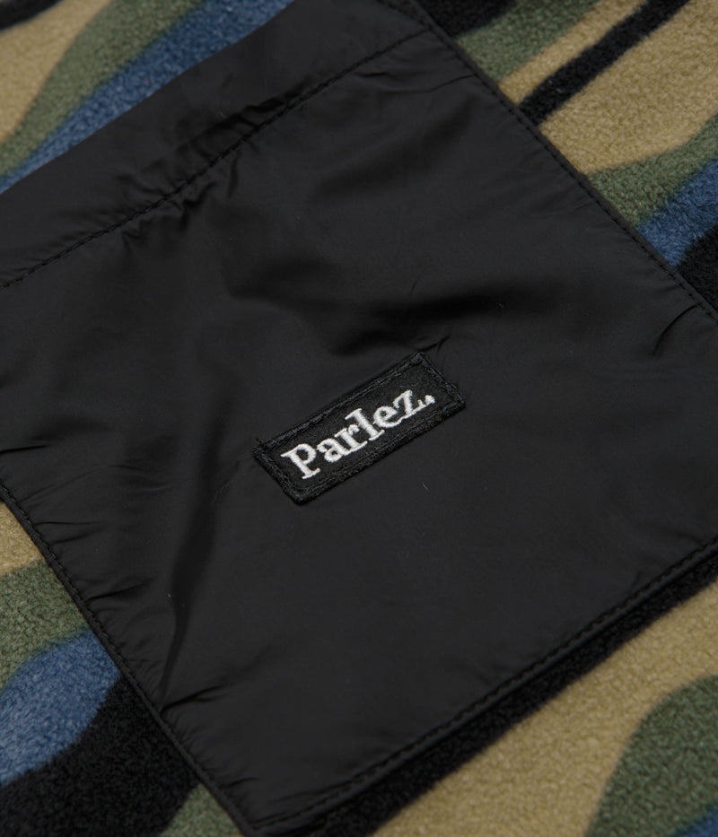 Parlez Pismo Fleece in Black Multi