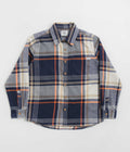 Parlez Rotan Check Shirt in Navy