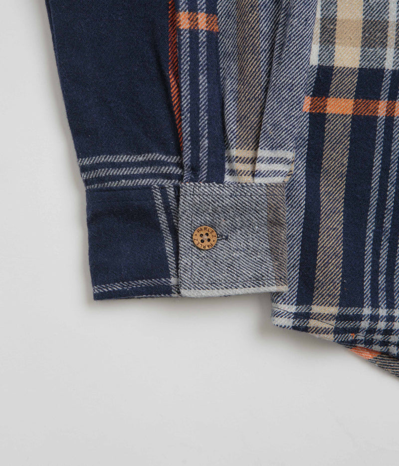 Parlez Rotan Check Shirt in Navy
