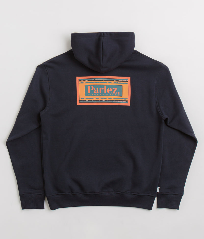 Parlez Uintah Hoodie in Navy
