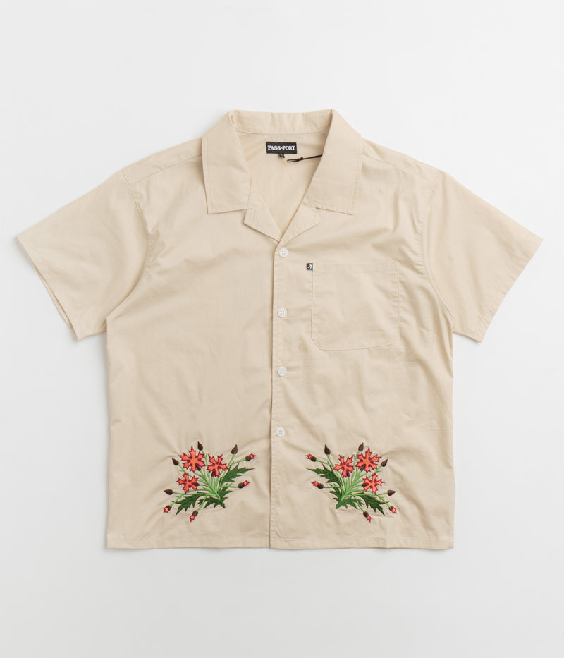 Pass Port Bloom Casual Shirt in Cream