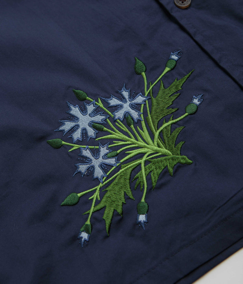 Pass Port Bloom Casual Shirt in Navy