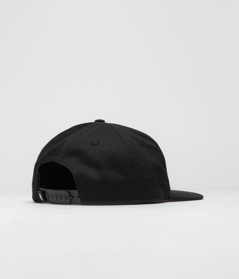 Pass Port Bloom Workers Cap in Black