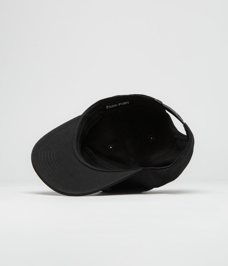 Pass Port Bloom Workers Cap in Black