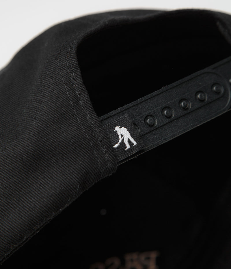Pass Port Bloom Workers Cap in Black