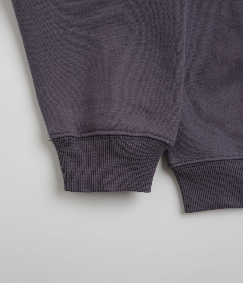 Pass Port Plume Crewneck Sweatshirt in Dusty Blue