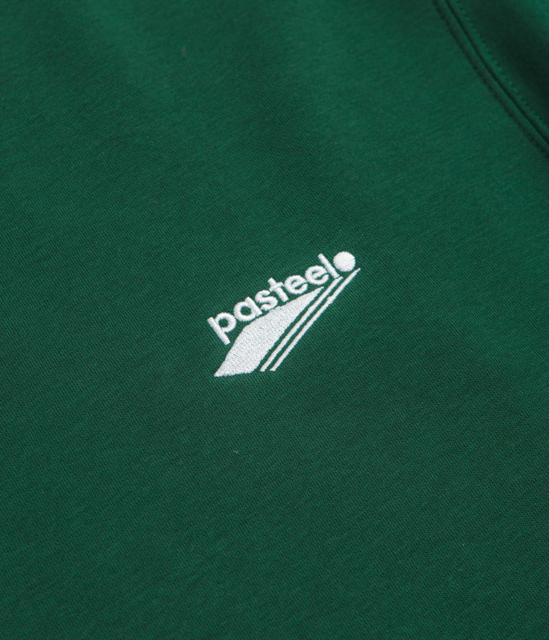 Pasteelo Embroidered O.G. Crewneck Sweatshirt in Dark Forest