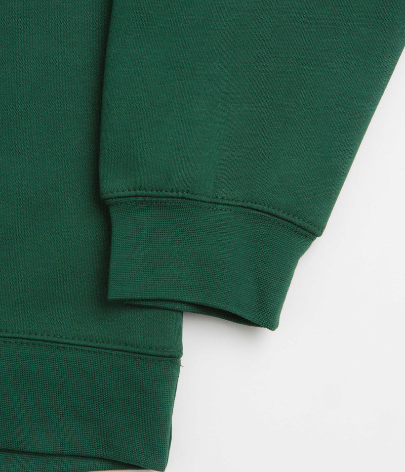 Pasteelo Embroidered O.G. Crewneck Sweatshirt in Dark Forest