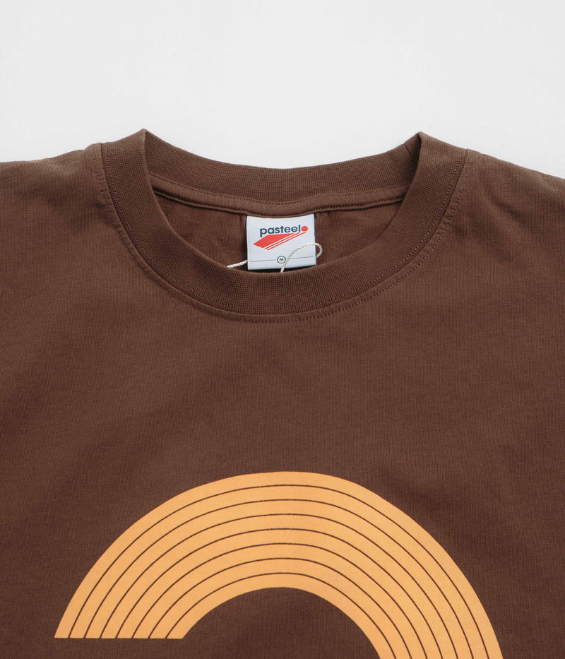 Pasteelo Grooves T-Shirt in Coffee