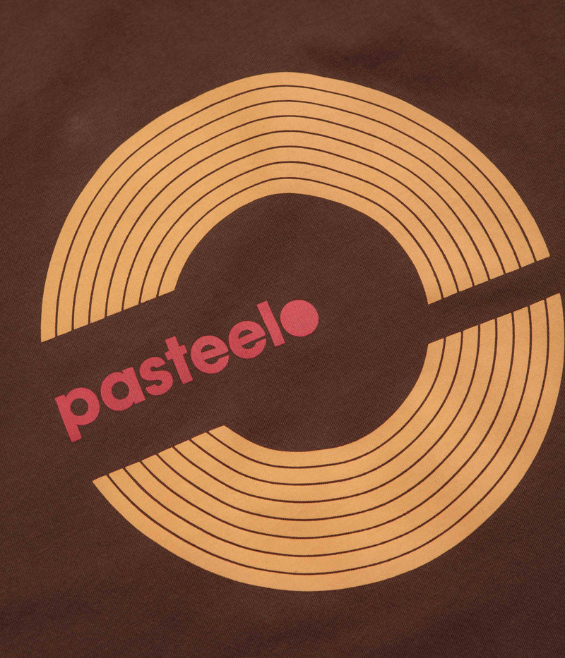 Pasteelo Grooves T-Shirt in Coffee