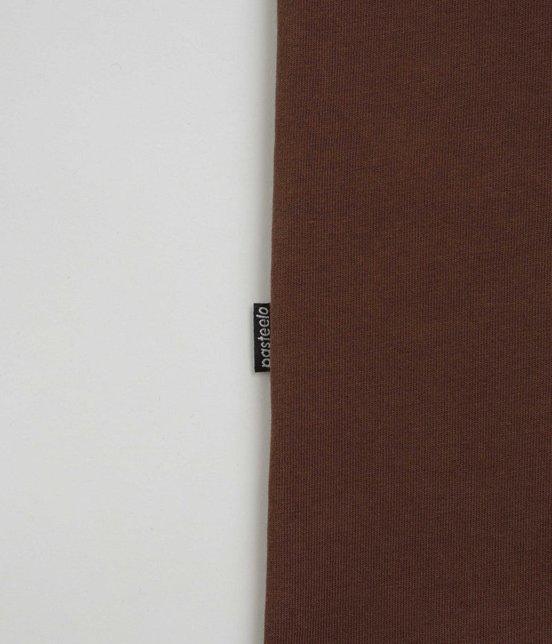 Pasteelo Grooves T-Shirt in Coffee