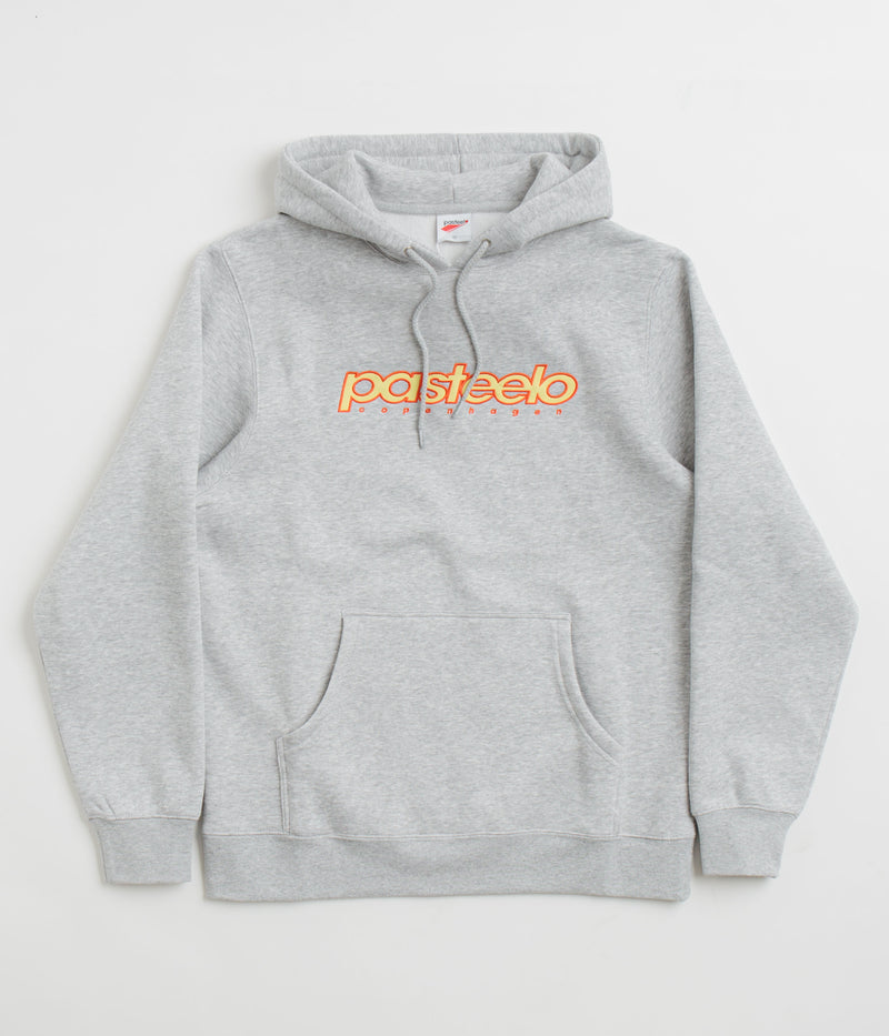 Pasteelo Race Hoodie in Heather Grey