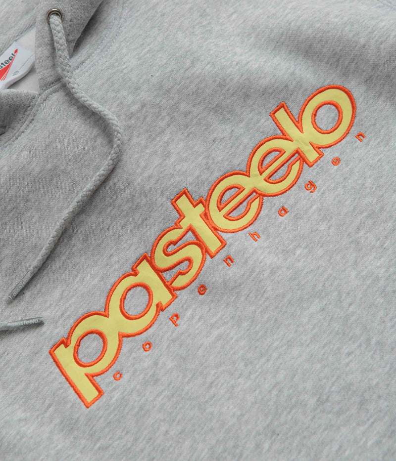 Pasteelo Race Hoodie in Heather Grey