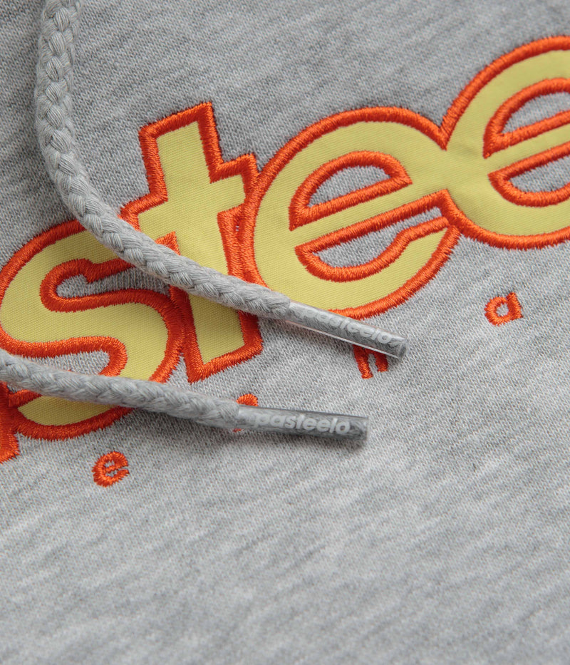 Pasteelo Race Hoodie in Heather Grey