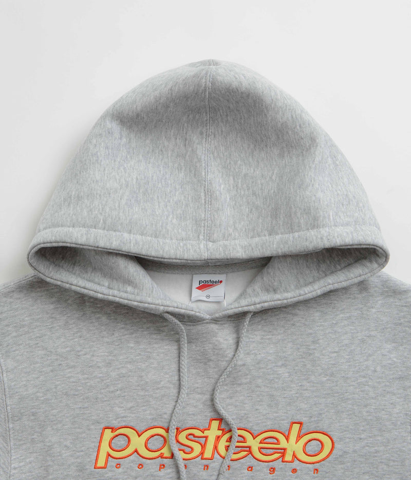 Pasteelo Race Hoodie in Heather Grey