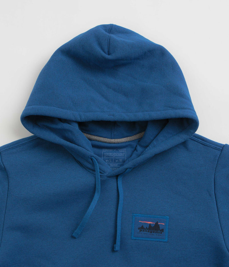 Patagonia 73 Skyline Uprisal Hoodie in Endless Blue