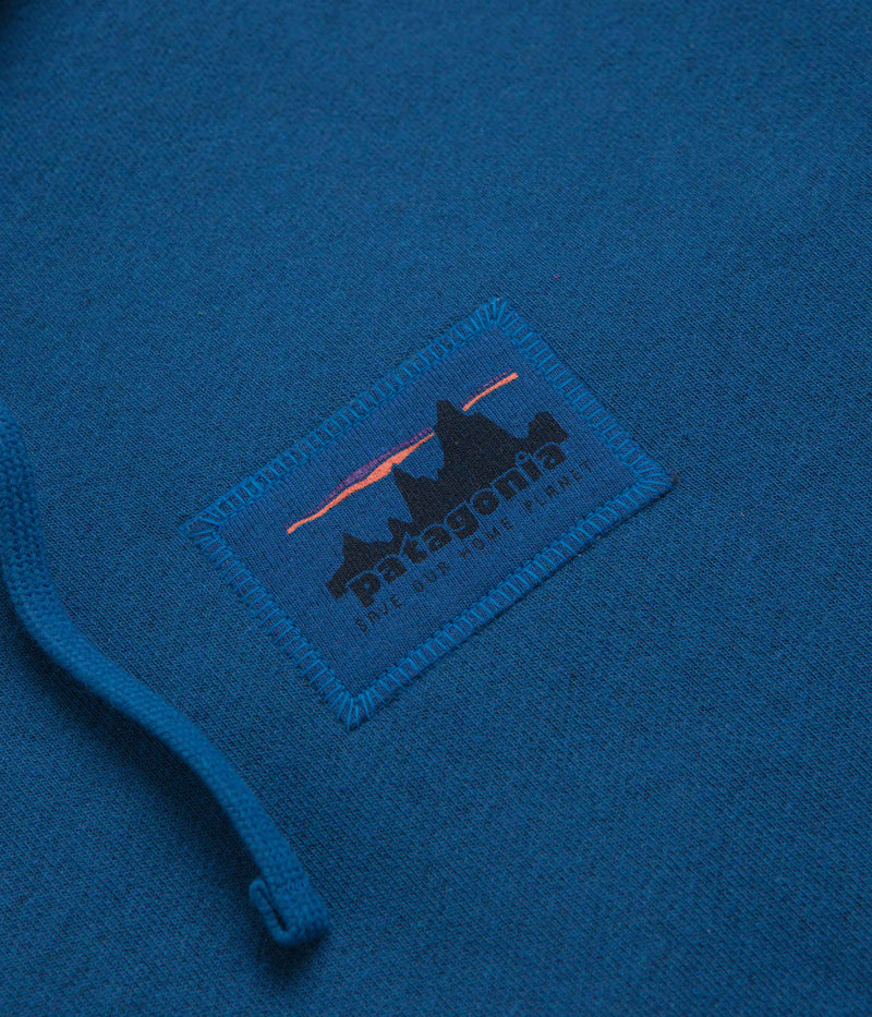 Patagonia 73 Skyline Uprisal Hoodie in Endless Blue