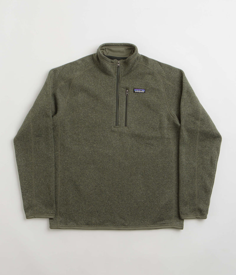 Patagonia Better Sweater 1/4 Zip Sweatshirt in Industrial Green