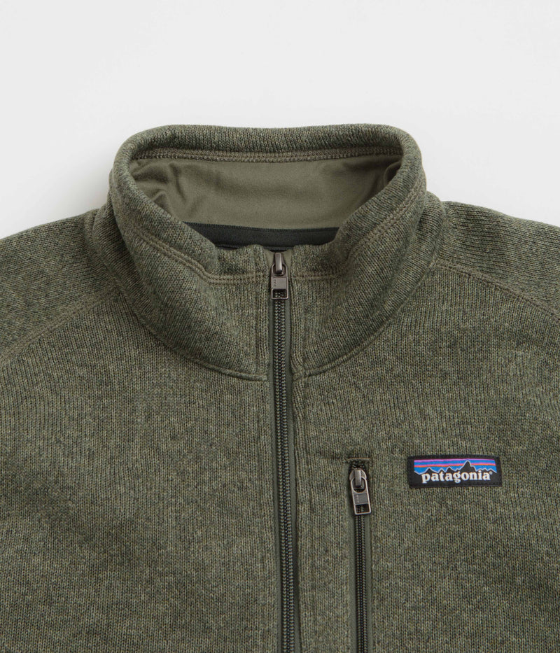 Patagonia Better Sweater 1/4 Zip Sweatshirt in Industrial Green