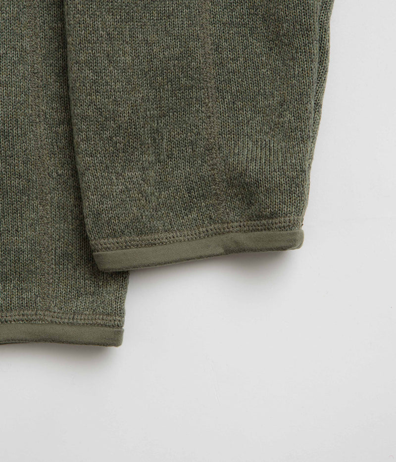 Patagonia Better Sweater 1/4 Zip Sweatshirt in Industrial Green