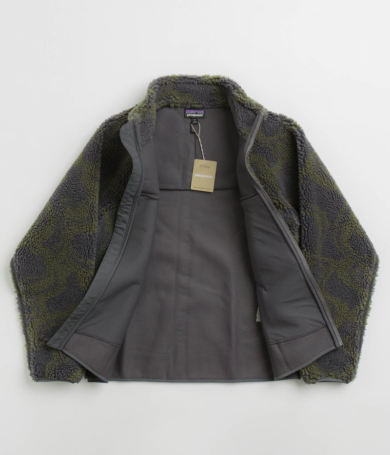 Patagonia Classic Retro-X Jacket in Currents: Forge Grey