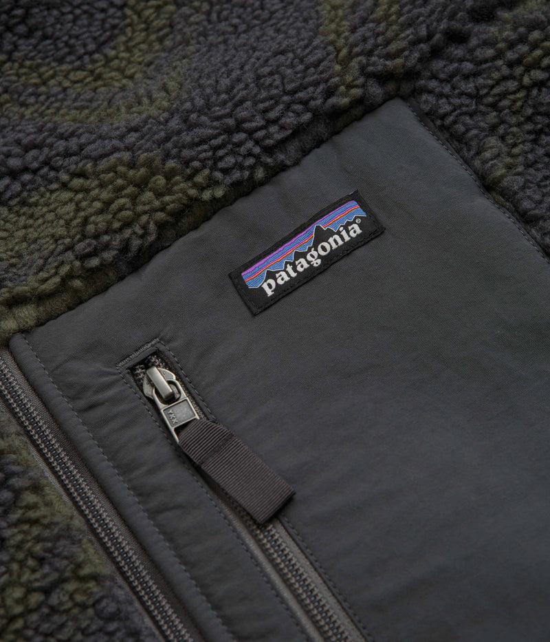 Patagonia Classic Retro-X Jacket in Currents: Forge Grey