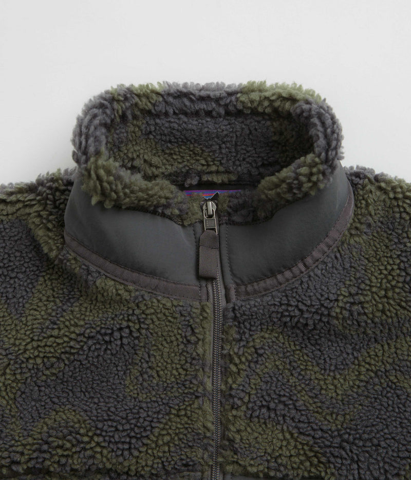 Patagonia Classic Retro-X Jacket in Currents: Forge Grey