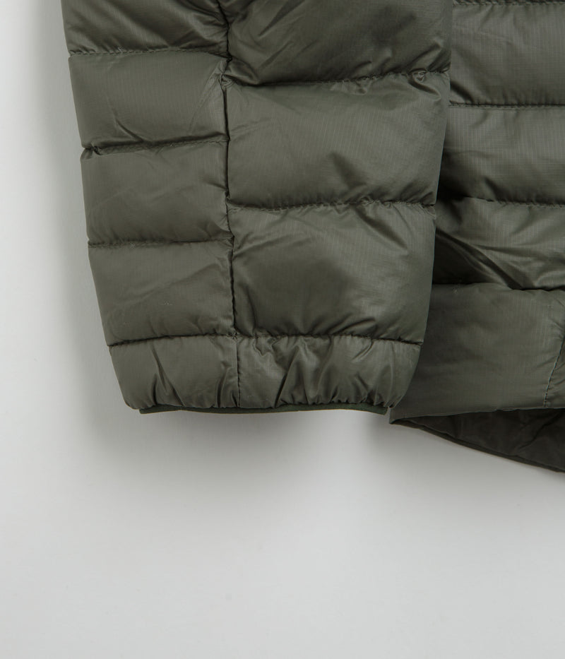 Patagonia Down Sweater Hooded Jacket (NetPlus®) in Pine Needle Green