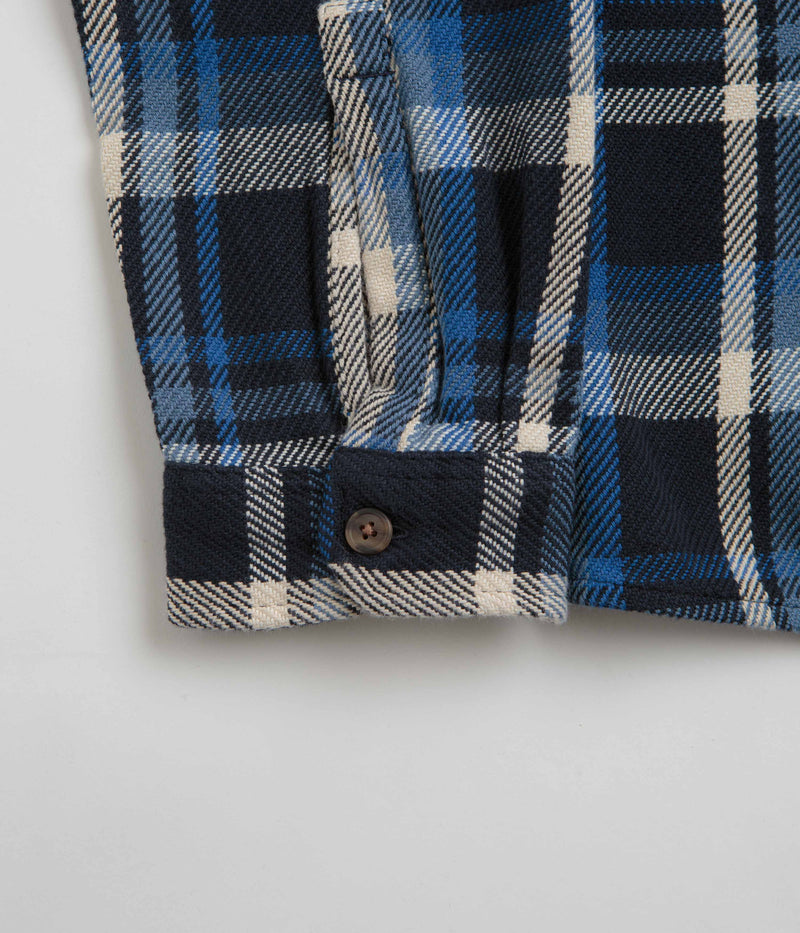 Patagonia Fjord Loft Shirt in Coastal Sunset: Pitch Blue