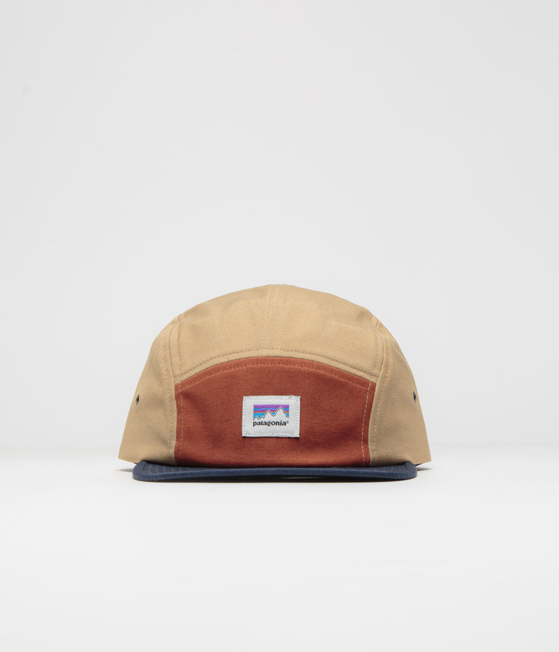 Patagonia Graphic Maclure Cap in Shop Sticker: Grayling Brown