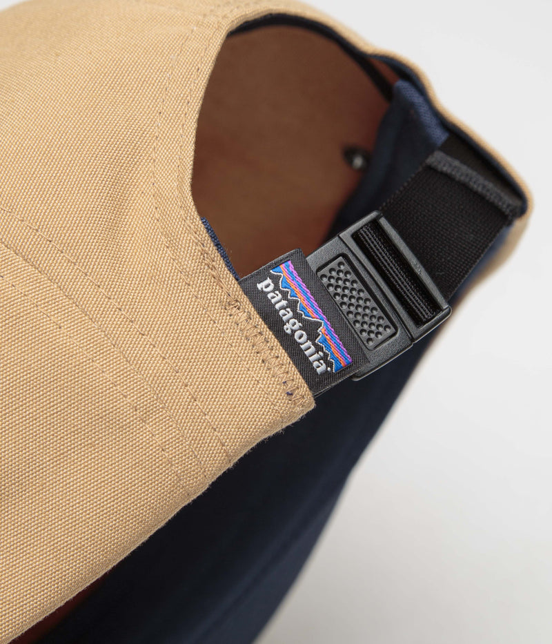 Patagonia Graphic Maclure Cap in Shop Sticker: Grayling Brown